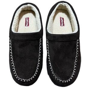 Levi's Harbin Microsuede Clog‎ House Shoes Slippers Brown Men's 8-9